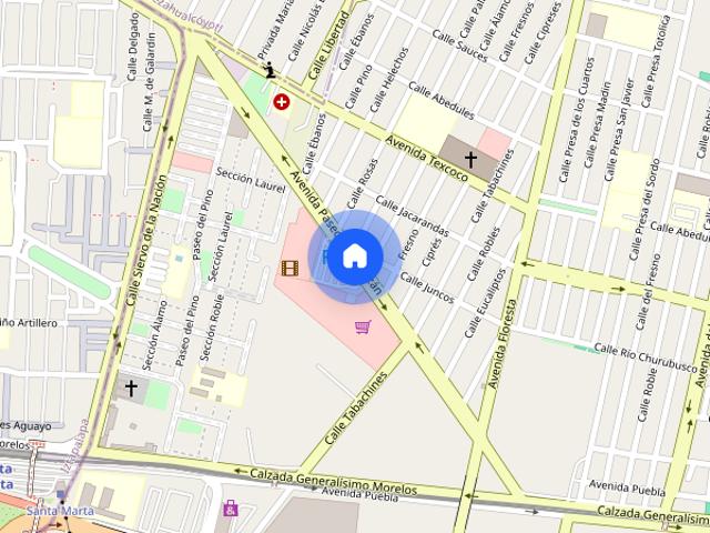 Departamento en Renta en Avenida de los Tepozanes, Floresta, EdoMex, 38934