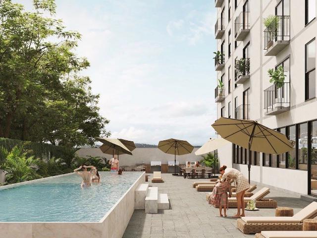 Departamento en Renta en Brittania District, Nuevo con cortinas y Aire Acondicio