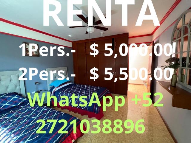 Departamento en renta en Orizaba Centro, Orizaba, Veracruz de Ignacio de la Llave