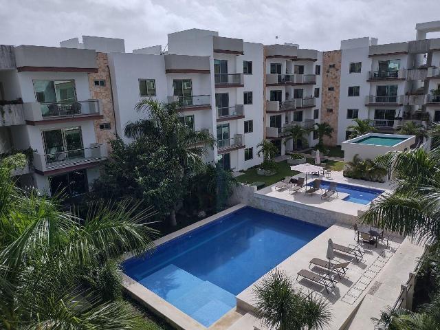 Departamento en Renta en Lu'Xia Residencial, Playa del Carmen ? 2 Rec?maras, Amueblado