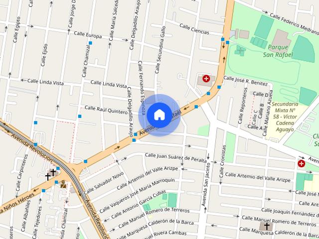 DEPARTAMENTO EN RENTA EN SAN RAFAEL 116 A