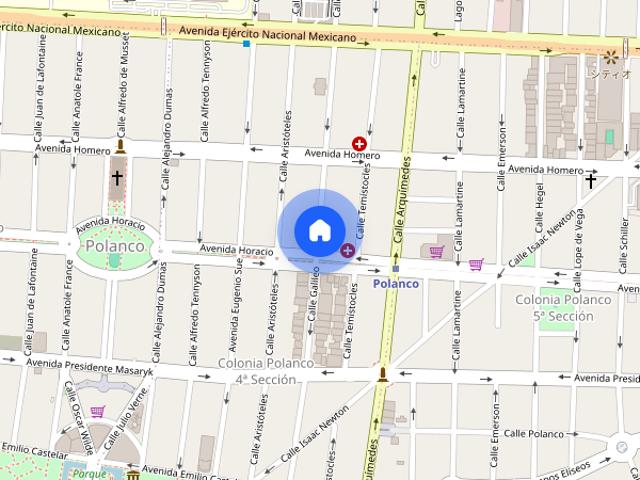 Departamento en renta en Polanco IV Sección