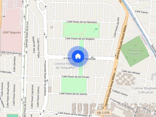 Departamento en renta en Paseos de Taxqueña