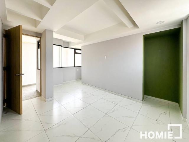 Departamento en Renta en Roma Sur | 1 Recámara, Terraza y Servicios Incluidos