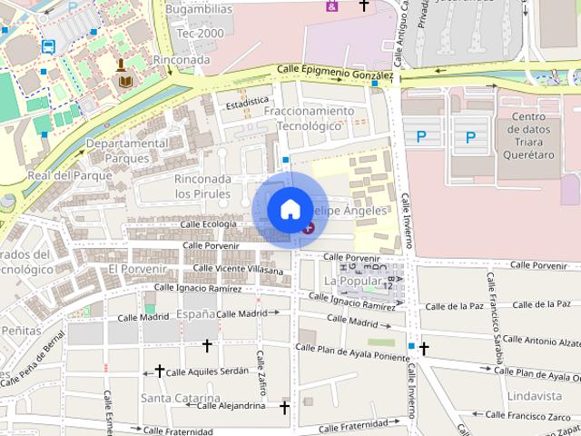 Departamento en renta en Residencial Ángeles