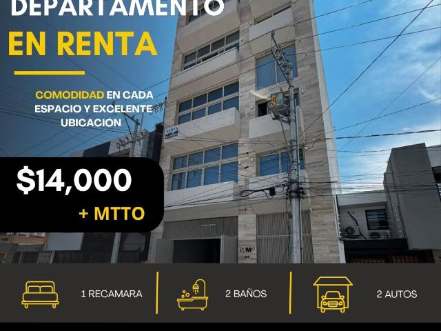 Departamento en Renta en Torre Roma, León