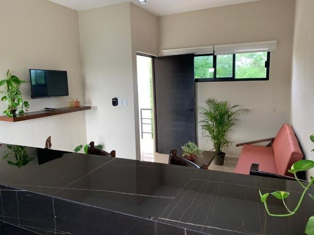 departamento en renta en temozon de dos habitaciones amueblado