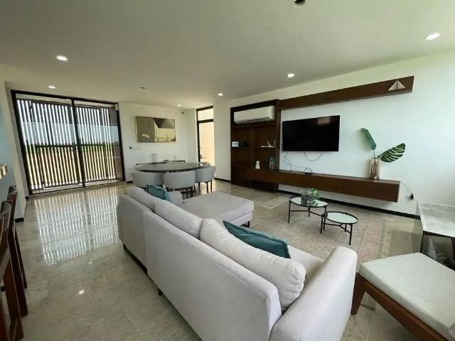 departamento en renta o venta planta baja en temozon amueblado de dos recamaras