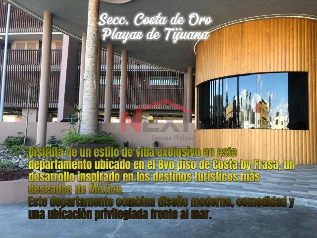 Departamento en Renta en Tijuana, Playas De Tijuana Secc. Costa De Oro,, 44.00 m2 terreno, 60.00 m2 construcción