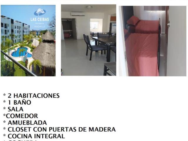 Departamento en renta en Valle de las Garzas II, Manzanillo, Colima