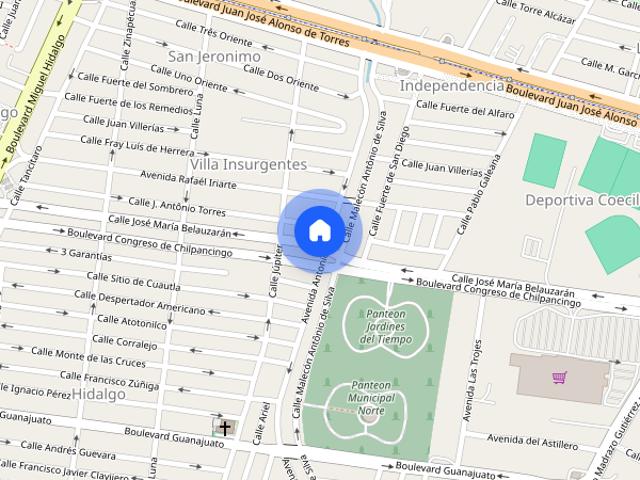 Departamento en renta en Villa Insurgentes, León