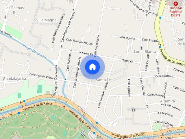 Departamento en renta, Eva Briseño, Colonia Santa Fe, C.P. 45168