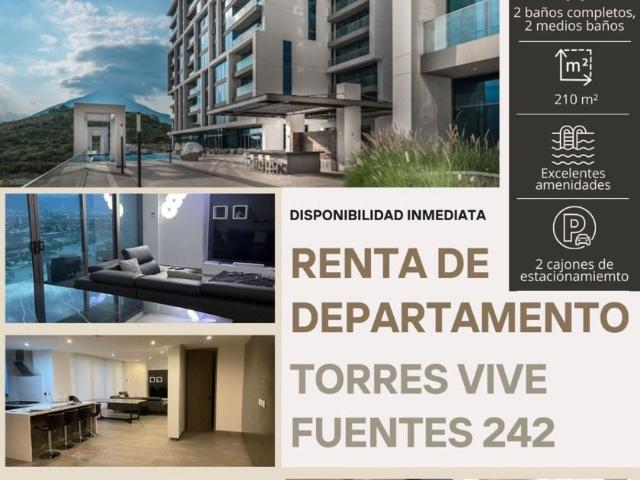 Departamento en renta Fuentes 242, Monte Capitolio, Fuentes Del Valle Sector 7, San Pedro Garza García, Nuevo León, México