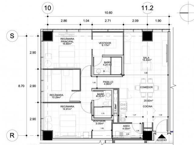 Departamento en Renta o Venta en Plaza Tlane Fashion Mall, Carso Tlalnepantla