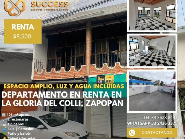 Departamento en Renta – La Gloria del Colli, Zapopan