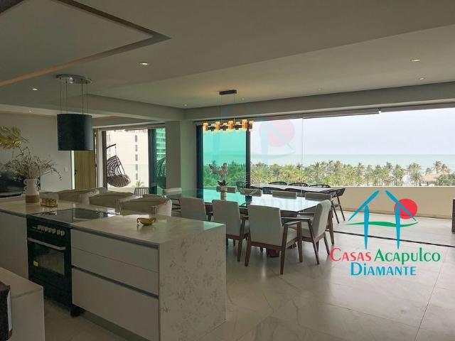 Departamento en renta La Isla Residences, Costera De Las Palmas Lt H 10, Playa Diamante, Aeropuerto, Acapulco, Guerrero, México