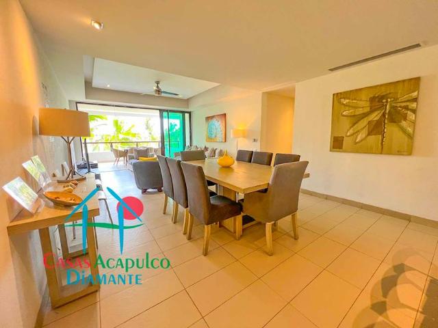 Departamento en renta La Isla Residences, Costera De Las Palmas, Playa Diamante, Aeropuerto, Acapulco, Guerrero, México