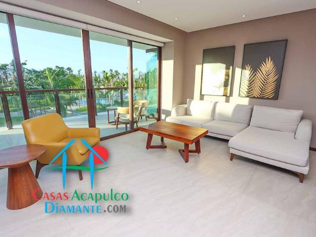 Departamento en renta La Isla Residences, Costera De Las Palmas, Playa Diamante, Aeropuerto, Acapulco, Guerrero, México