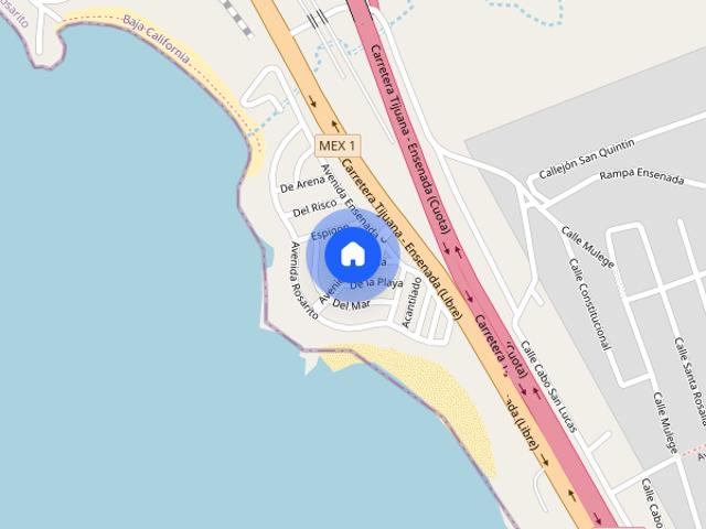 Departamento en Renta La Jolla del Mar Rosarito
