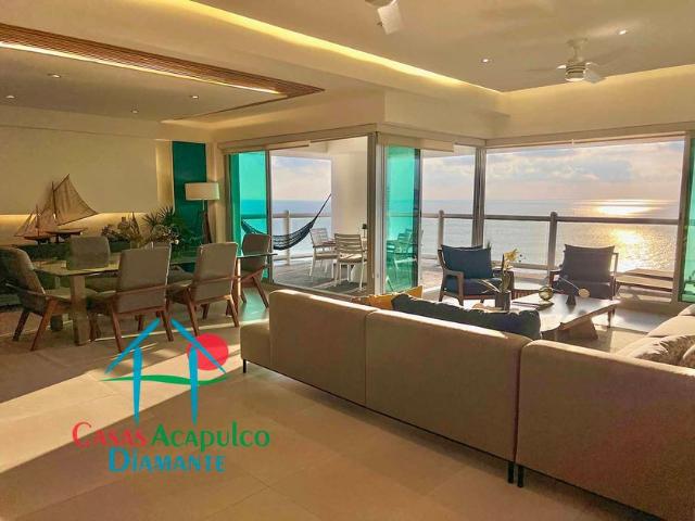 Departamento en renta Mayan Island Bonampak, Costera De Las Palmas, Playa Diamante, Acapulco, Guerrero, México