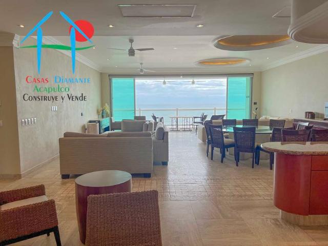 Departamento en renta Mayan Island, Costera De Las Palmas, Playa Diamante, Acapulco, Guerrero, México