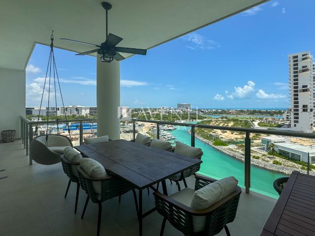 Departamento en Renta, Maioris, Puerto Cancún, Cancún
