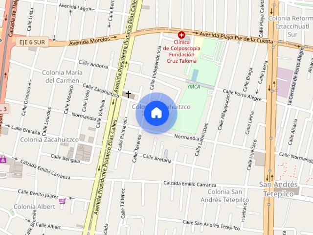Departamento en renta, Normandia, Colonia Zacahuitzco, C.P. 09440