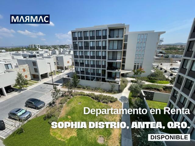 Departamento en Renta | Sophia Distrito Zona ANTEA | Querétaro, Querétaro