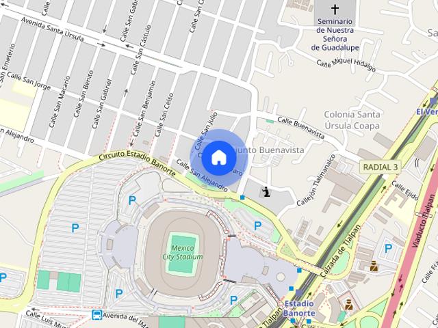Departamento en renta, San Alvaro, Colonia Pedregal de Santa Ursula, C.P. 04600