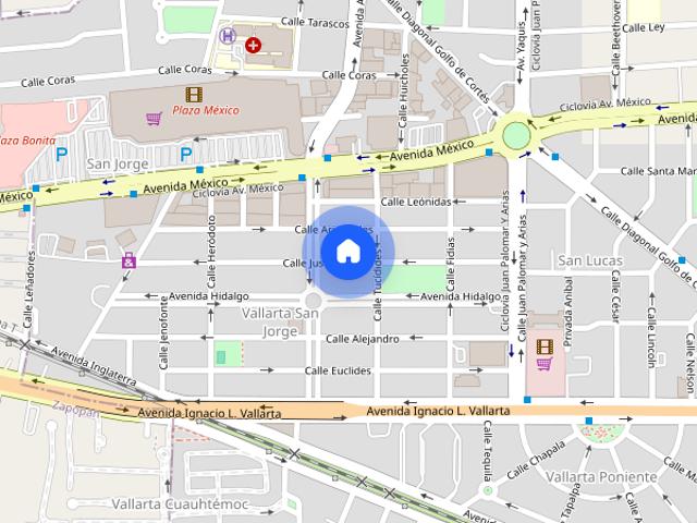 Departamento en renta, San Jorge, Colonia Vallarta San Jorge, C.P. 44690
