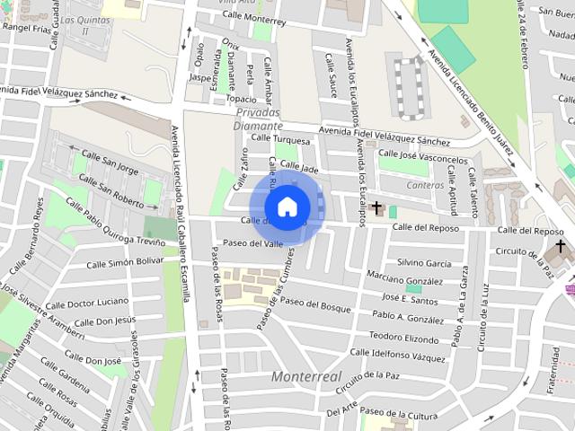 Departamento en renta, P.º del Reposo 271, Reden, 66050 Cdad. Gral. Escobedo, N.L. #271, Colonia Los Eucaliptos, C.P. 66050