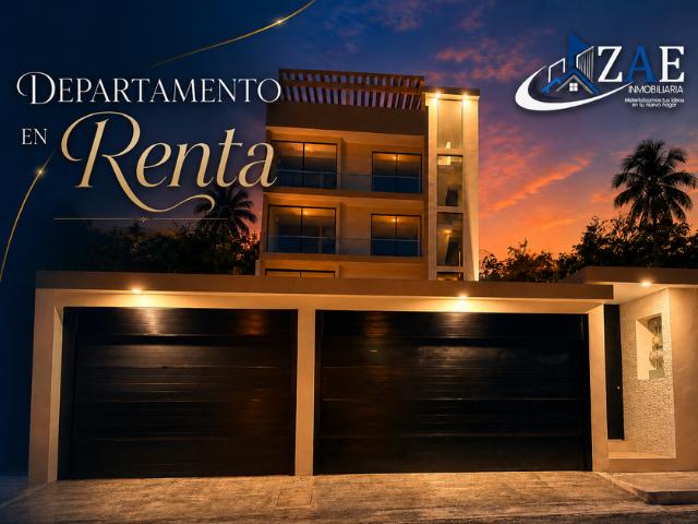 Departamento en renta Palmeras 323, Villas Cerdeña, Lomas Del Mar, Boca Del Río, Veracruz, México