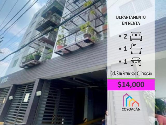 Departamento en renta paseos de Taxque?a