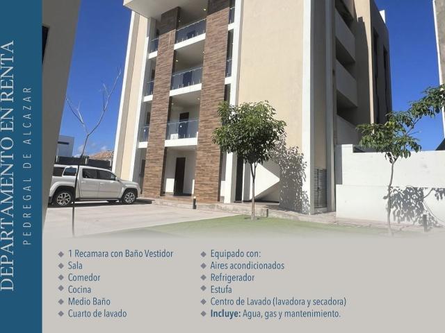 DEPARTAMENTO EN RENTA PEDREGAL DE ALCAZAR