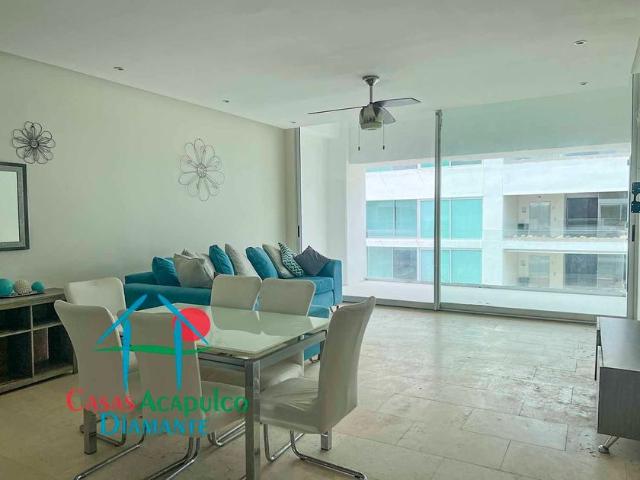Departamento en renta Península Acapulco, Playa Diamante, Acapulco, Guerrero, México