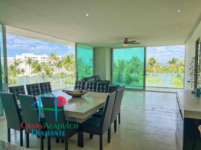 Departamento en renta Península Acapulco, Playa Diamante, Acapulco, Guerrero, México