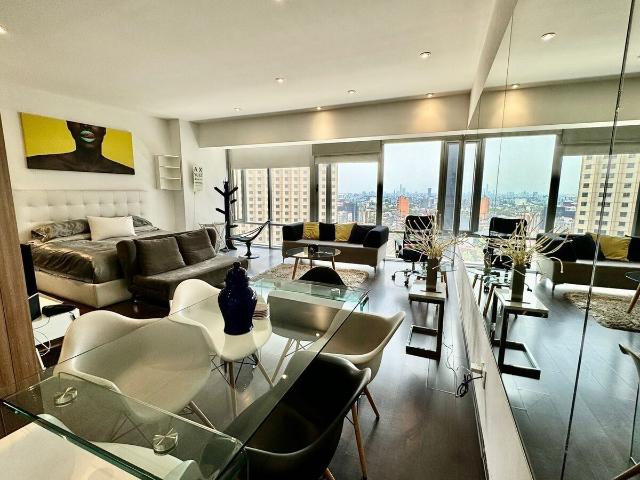 Departamento en renta Plaza Residences, Reforma 77. Totalmente amueblado