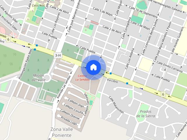 Departamento en renta, Prolongación Alfonso Reyes, Colonia Zona Valle Poniente, C.P. 66233
