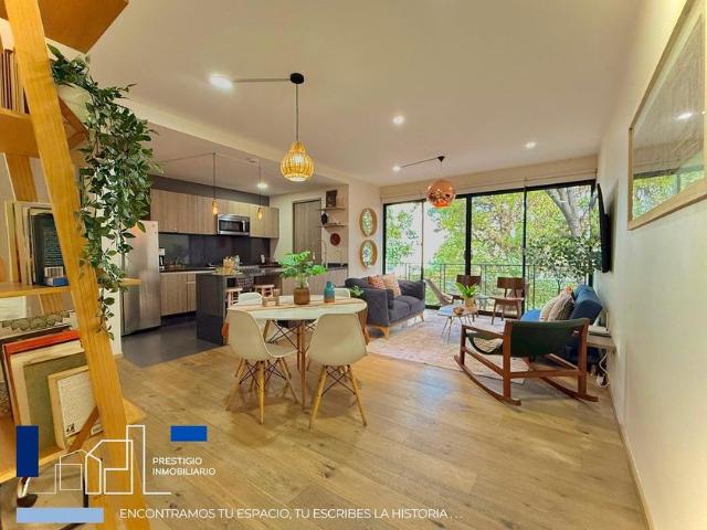 Departamento en renta Roma Sur, Cuauhtémoc, Cdmx