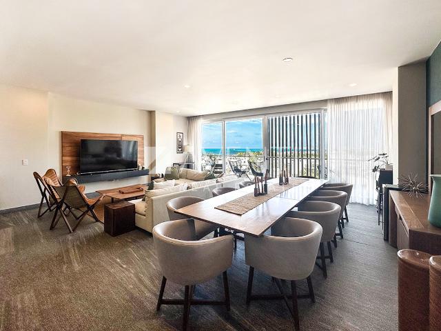 Departamento en Renta, Riva, Puerto Cancún, Cancún