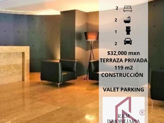 Departamento en renta Tizapan, Álvaro Obregón, Cdmx