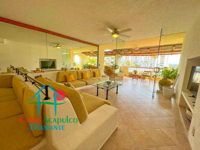 Departamento en renta Villas Kimberley, Costera De Las Palmas, Playa Diamante, Acapulco, Guerrero, México