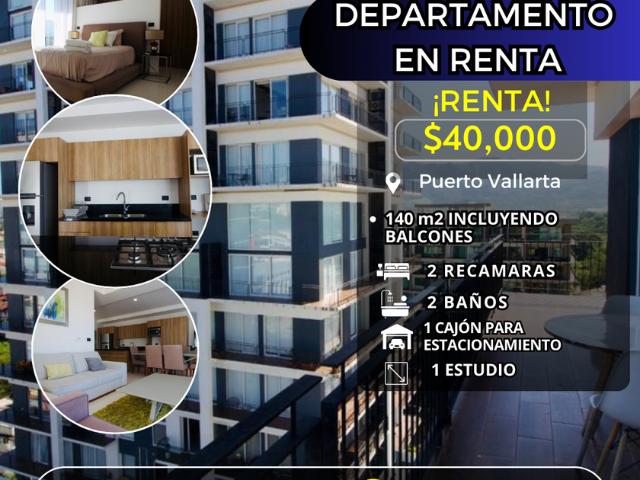 Departamento en renta Zona Hotelera Norte, Puerto Vallarta