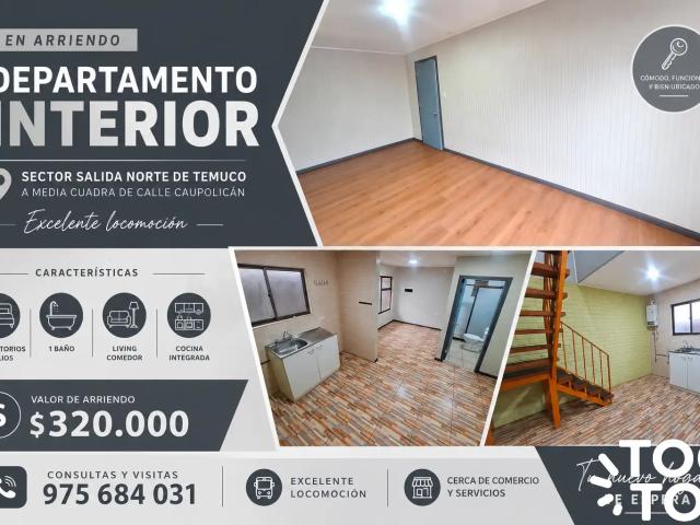 Departamento en Temuco