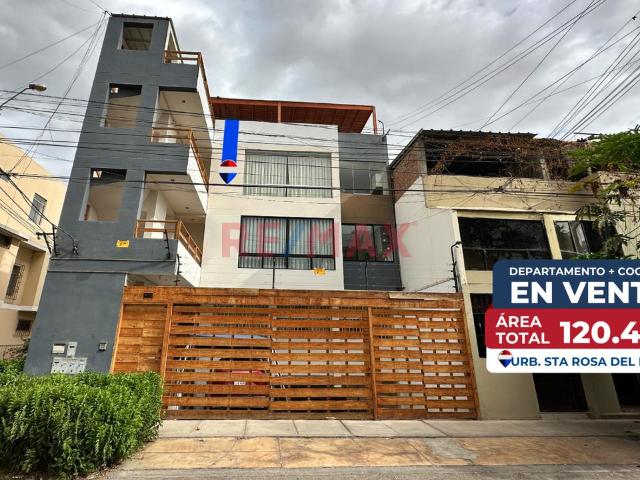 Departamento En Tercer Piso + Cochera Urb. Santa Rosa Del Palmar Ica
