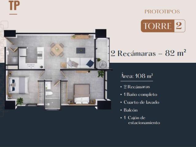 Departamento en The Park
