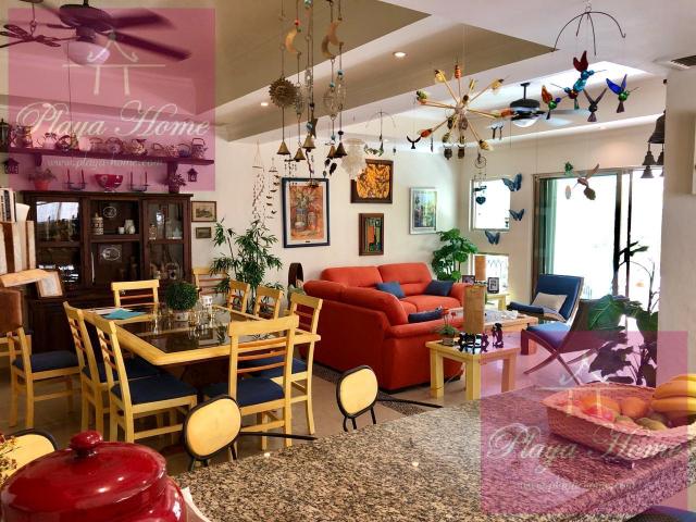 Departamento en venta, 3 recamaras, Playacar Phase 2, Playa del Carmen