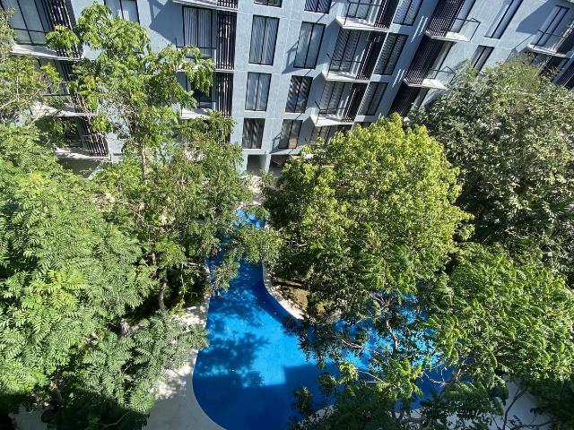 Departamento en venta, 1 recamara, amenidades, residencial, infonavit, bancario, playa del carmen