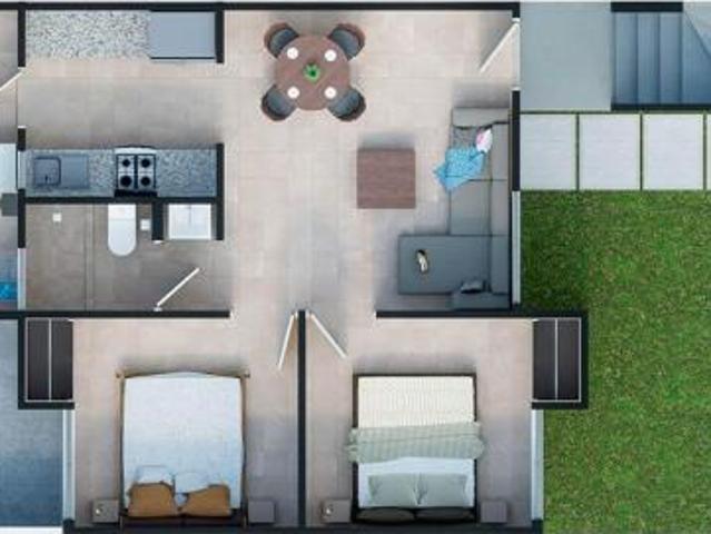 Departamento en VENTA, 2 Recámaras NIVEL 2 Clusters privados y Casa Club con ALBERCA