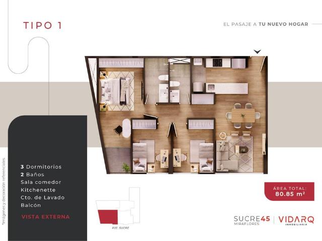 Departamento en venta